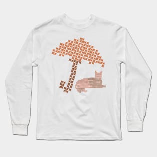 Funny Red Cat Long Sleeve T-Shirt